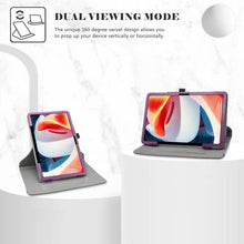 LiuShan DOOGEE T20 T20S 360° Rotating Tablet Hülle Violett