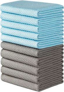 Fischschuppen Mikrofasertücher 10er Packung 32x32cm
