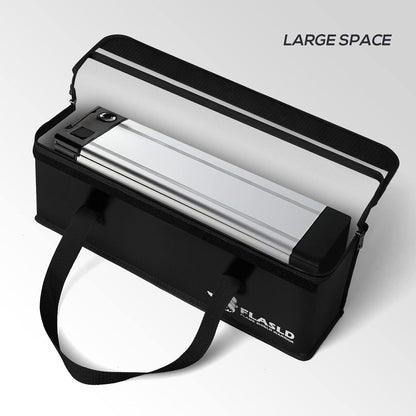 2er-Pack FLASLD E-Bike Akku Tasche - fireproof LiPo Akku Tasche 405 x