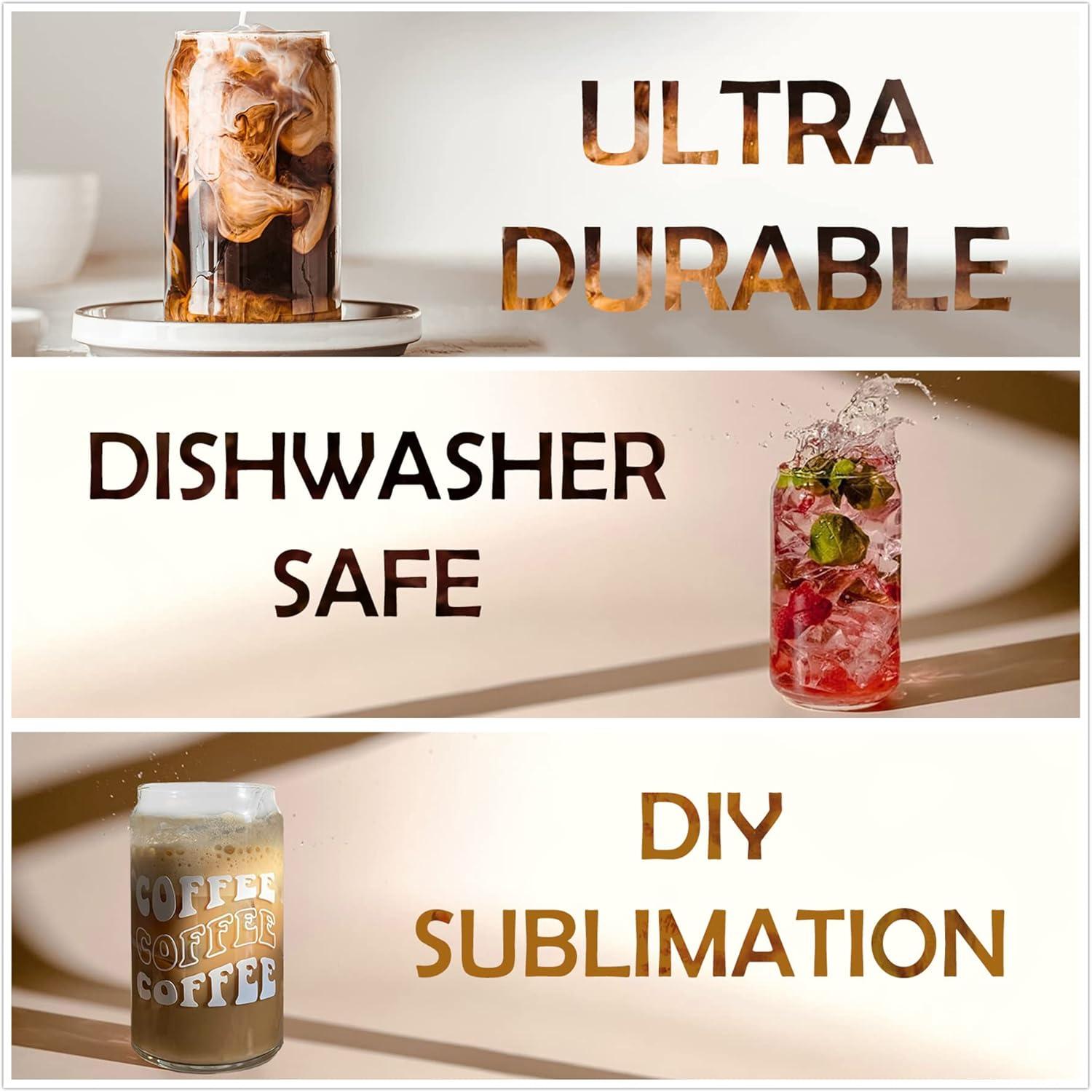 Cocktail Gläser Set 4 Trinkgläser Bier Longdrink Saft Eiskaffee 16oz