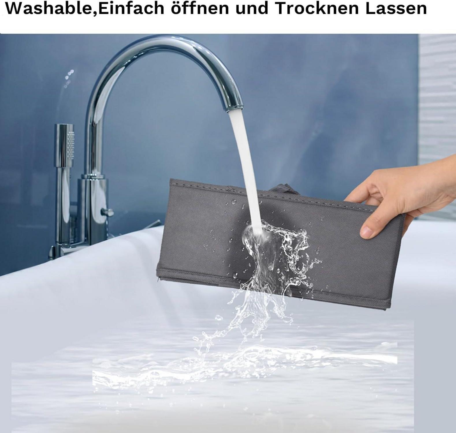 Schubladen Ordnungssystem für Kleiderschrank, 8er Set Organizer in 3