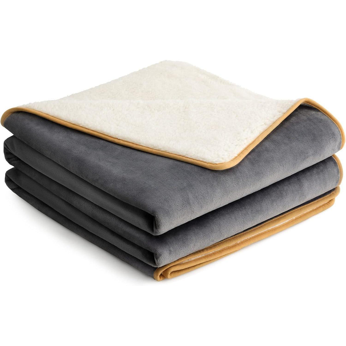 Wasserdichte Hundedecke Sherpa/Flanell Grau XXXXL