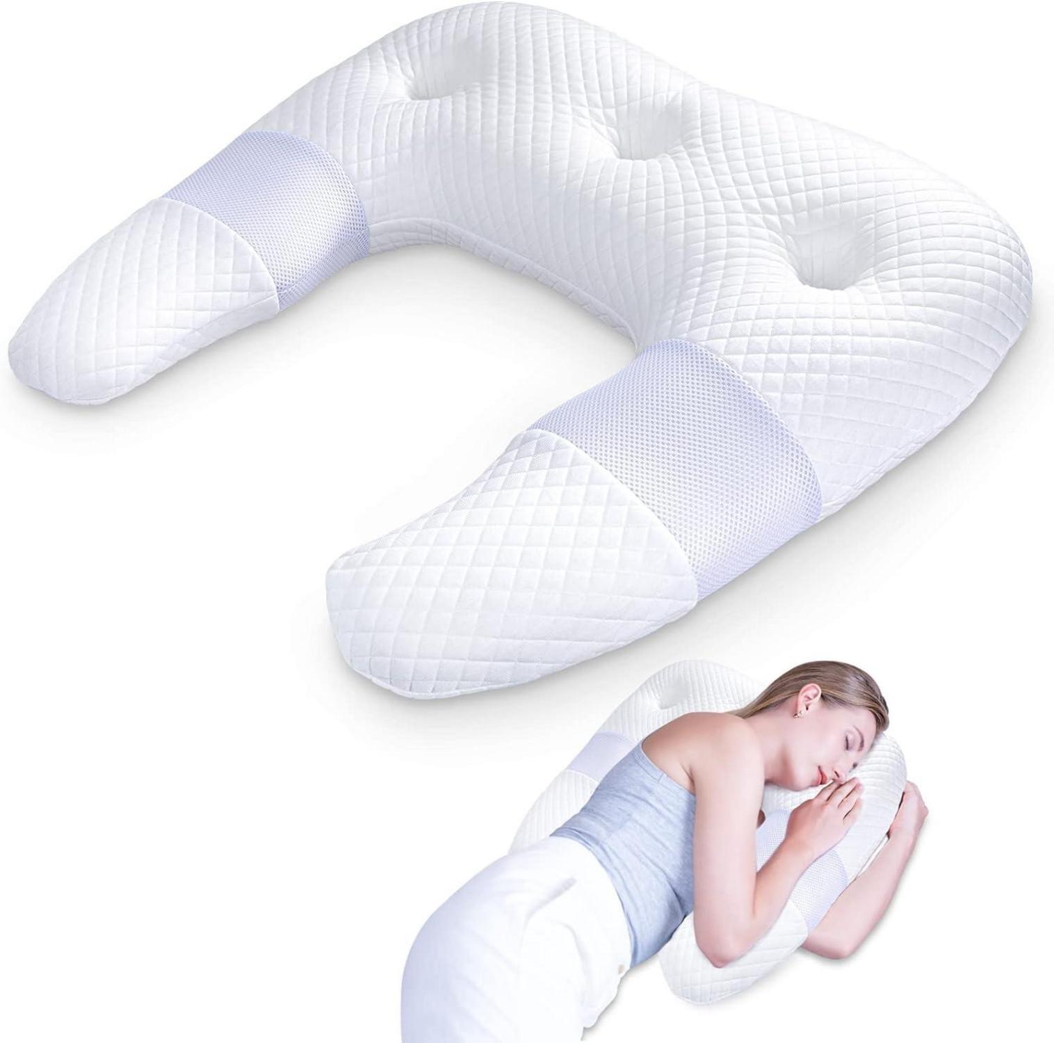 Orthopädisches Memory Foam Nackenkissen mit U-Form