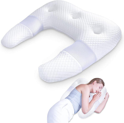 Orthopädisches Memory Foam Nackenkissen mit U-Form