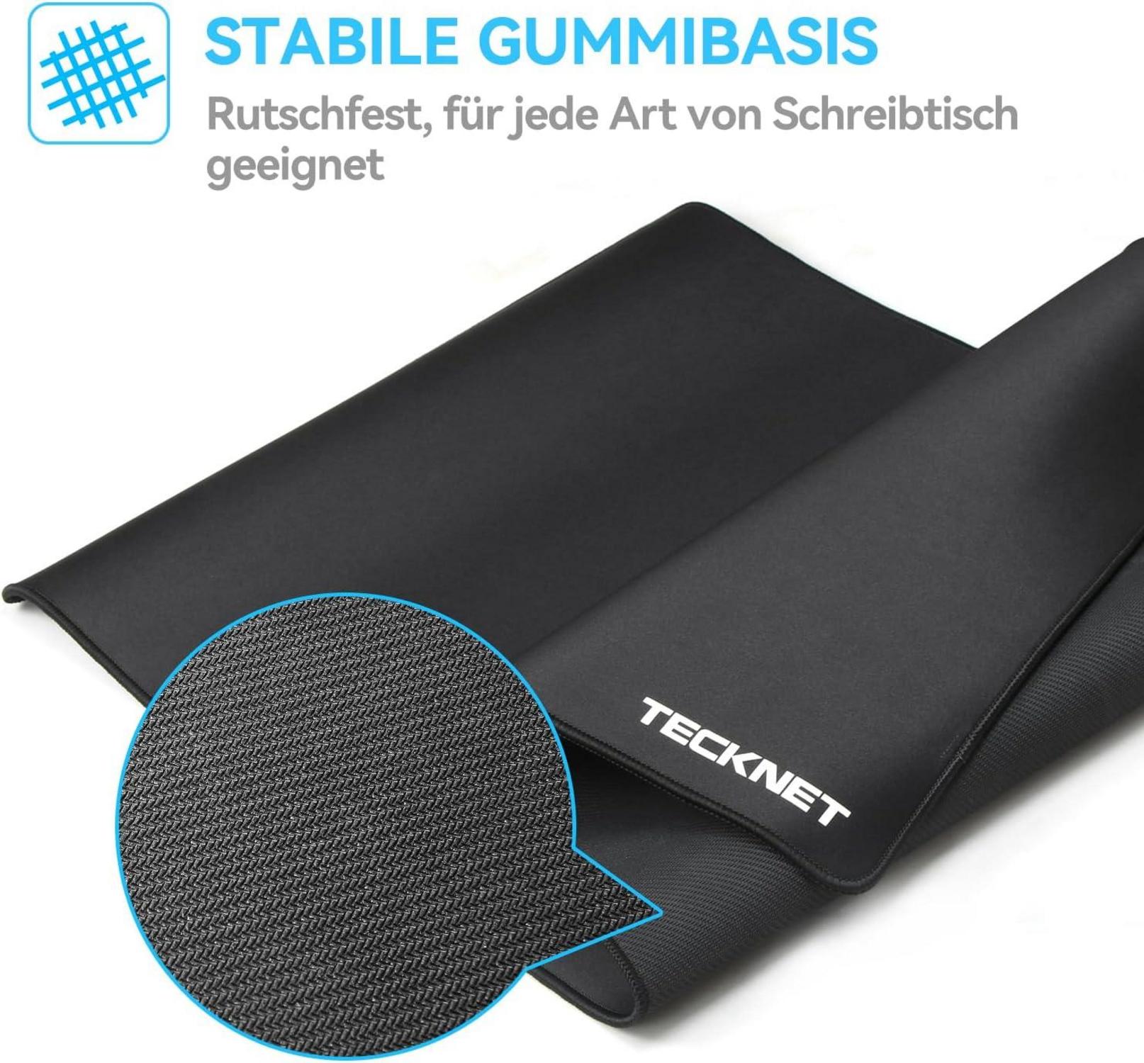 Gaming Mauspad XXL Schwarz 900x400mm Wasserdicht rutschfeste