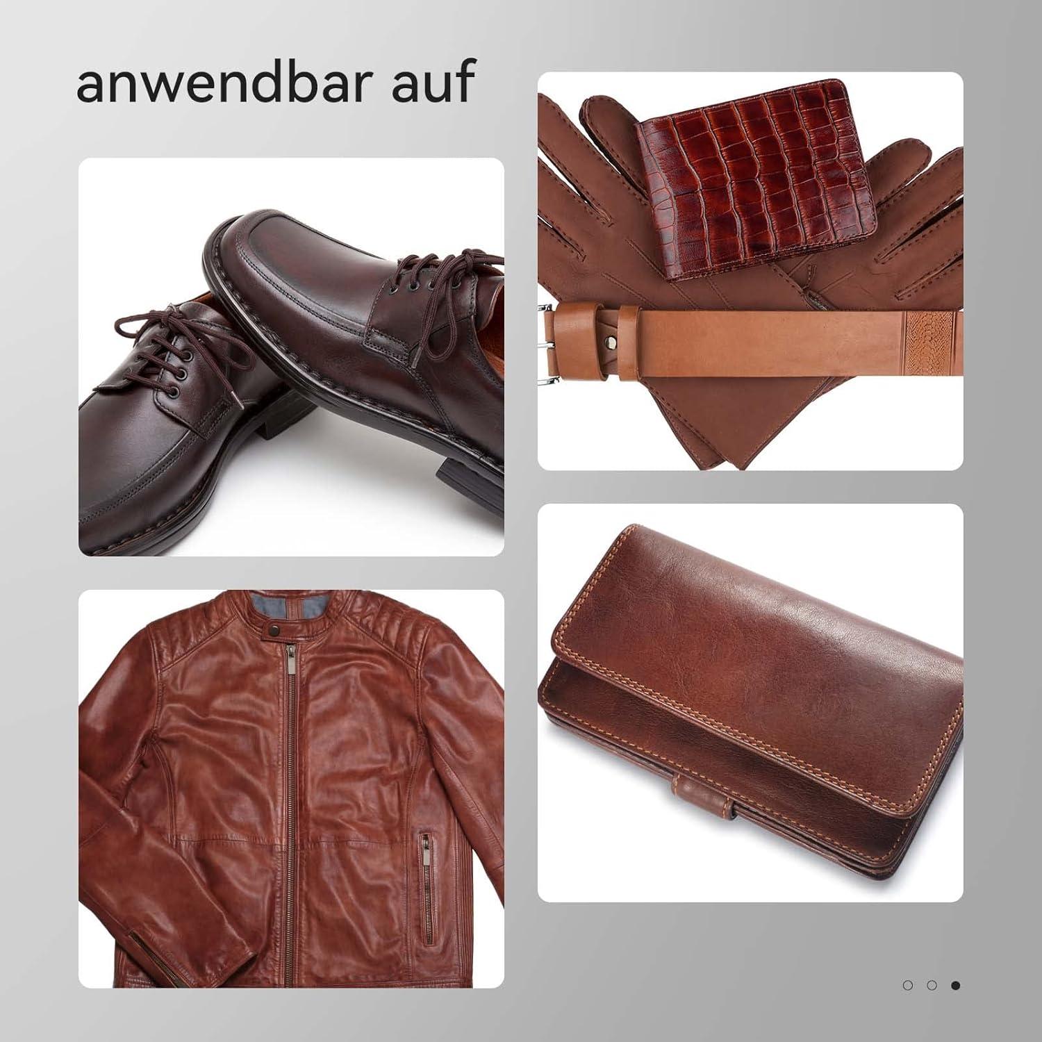 150D Leder Wachsfaden 150m Dunkles Khaki Ledernähkit
