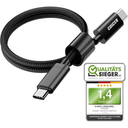 COICER Ebike Ladekabel für iPhone USB C 40 cm Bosch Intuvia