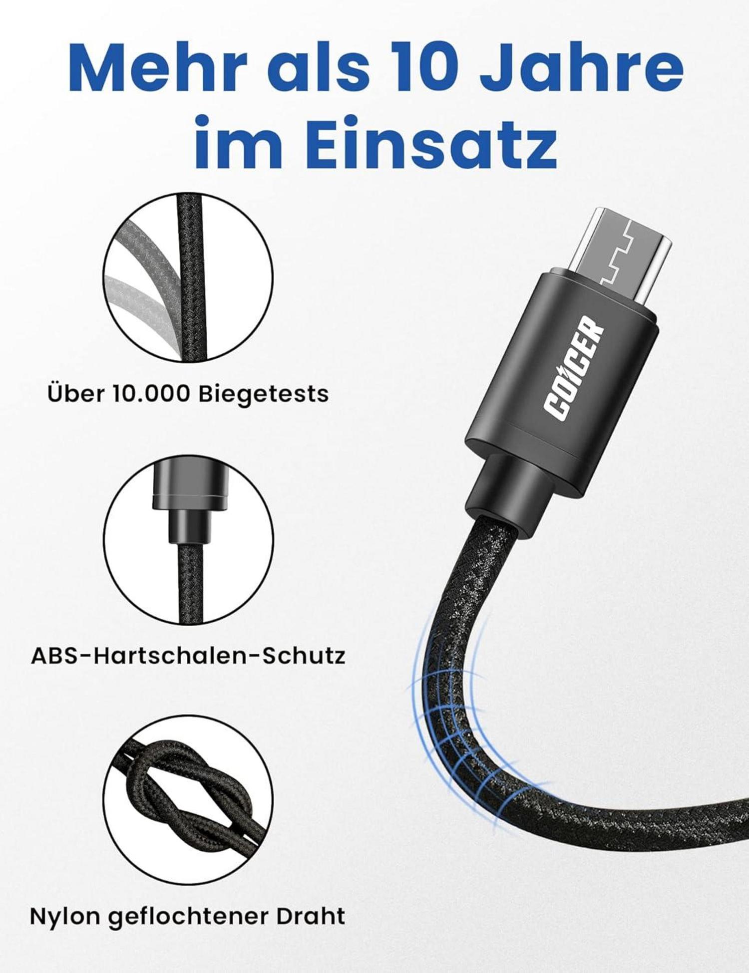 Ebike Ladekabel für iPhone USB C 40cm Bosch Intuvia Kiox Nyon OTG
