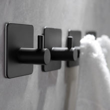 Selbstklebende Edelstahl Handtuchhaken für Küche Badzimmer - 4er Set