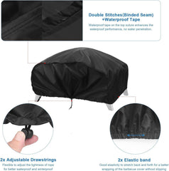 Grill Abdeckhaube für Weber Q-Serie und Enders Tischgrill 70x47x30cm