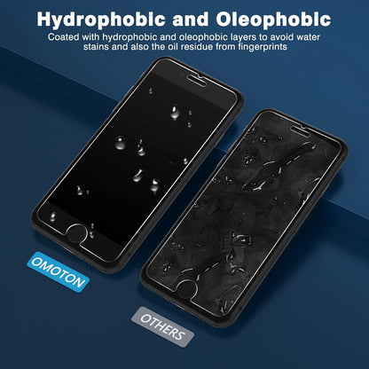 Panzer Schutz Glas für iPhone SE 2020/2022 8/7/6, 9H, Bläschenfrei 2