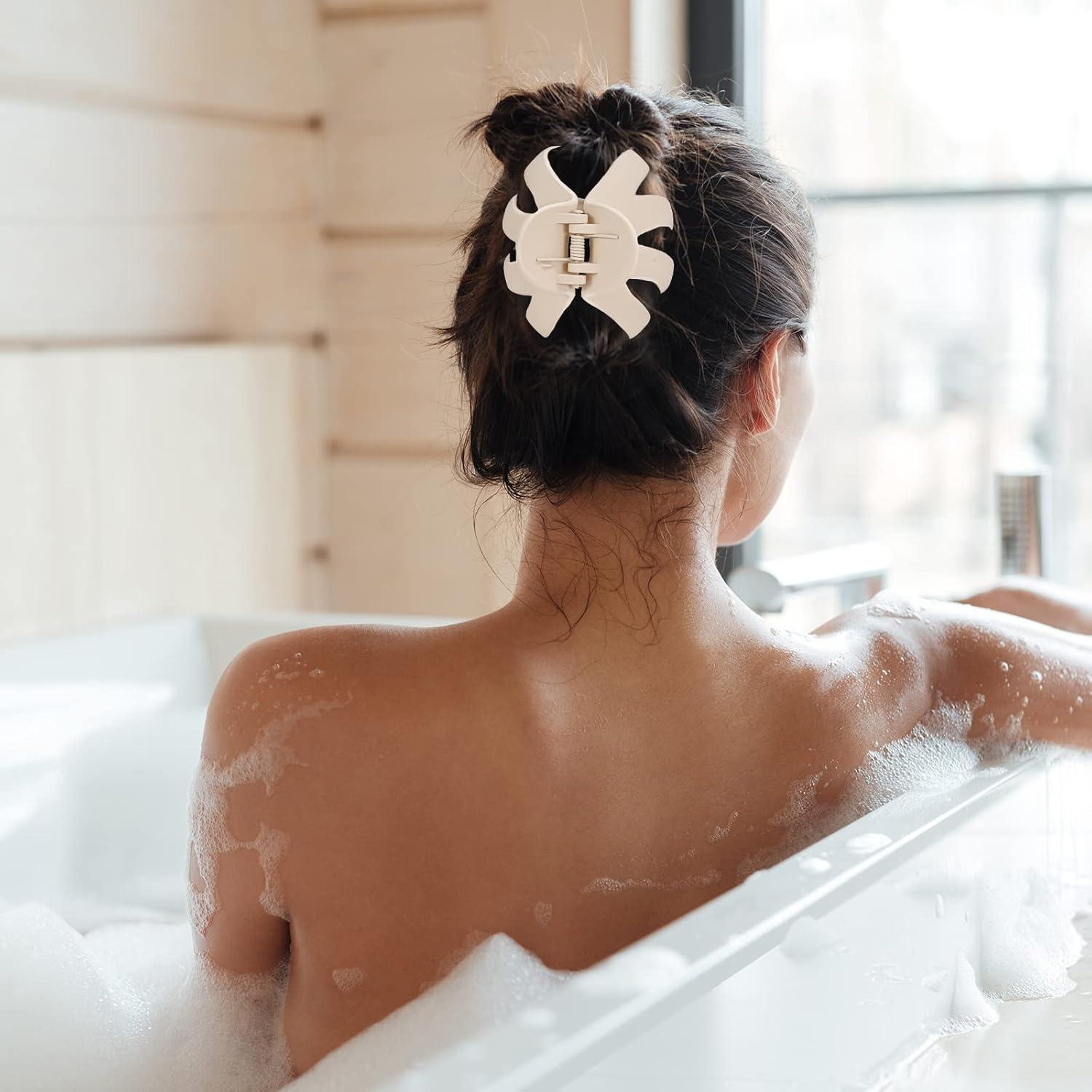 5er Set Octopus Haarklammern für dickes lockiges langes Haar - breiter