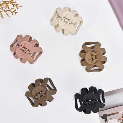 Octopus Haarklammer 5er Set Haarspangen für dickes lockiges langes