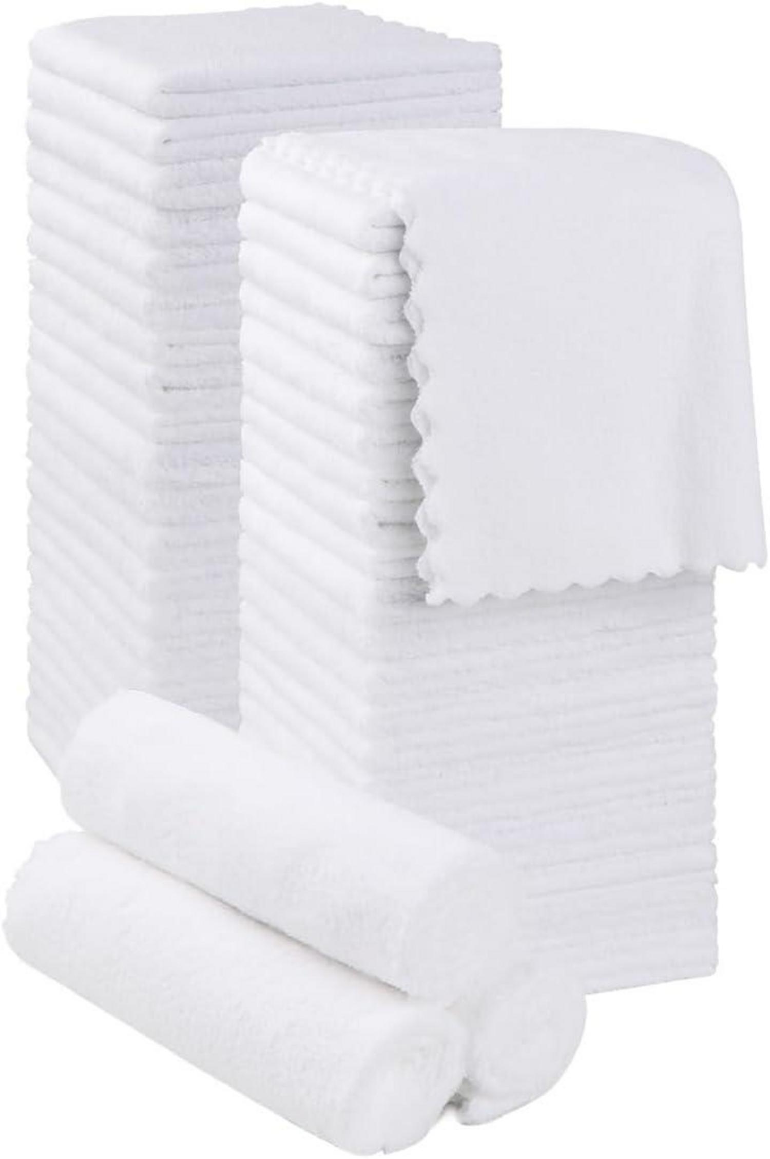Großpackung Ultraweiche Waschlappen 48 Stück 30,5x30,5cm