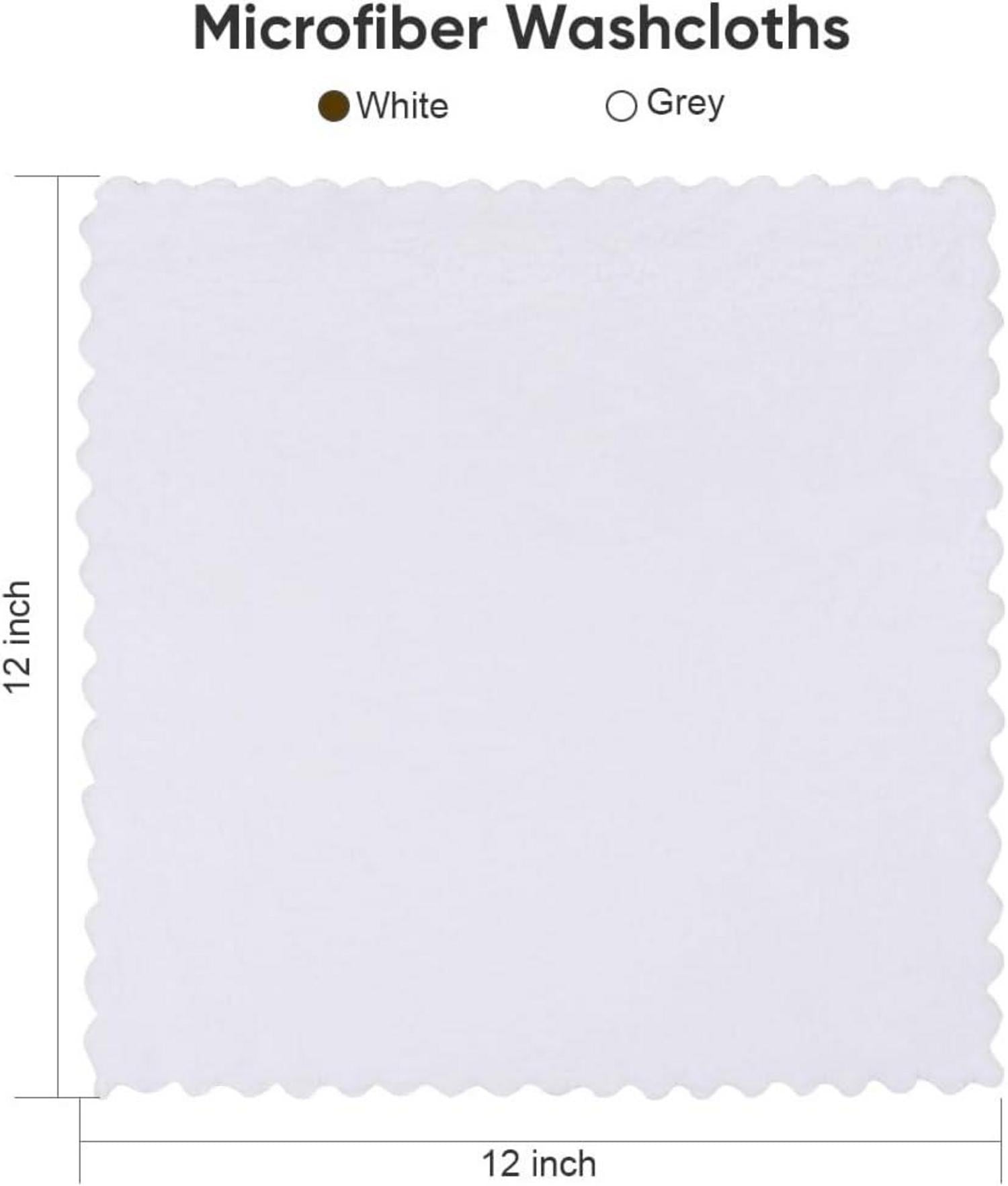 Luxuriöse Orighty Mikrofaser Waschlappen 48er Set 30,5x30,5 cm