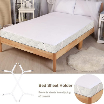 Verstellbarer Dreiecksspanner für Bettlaken und Matratzen