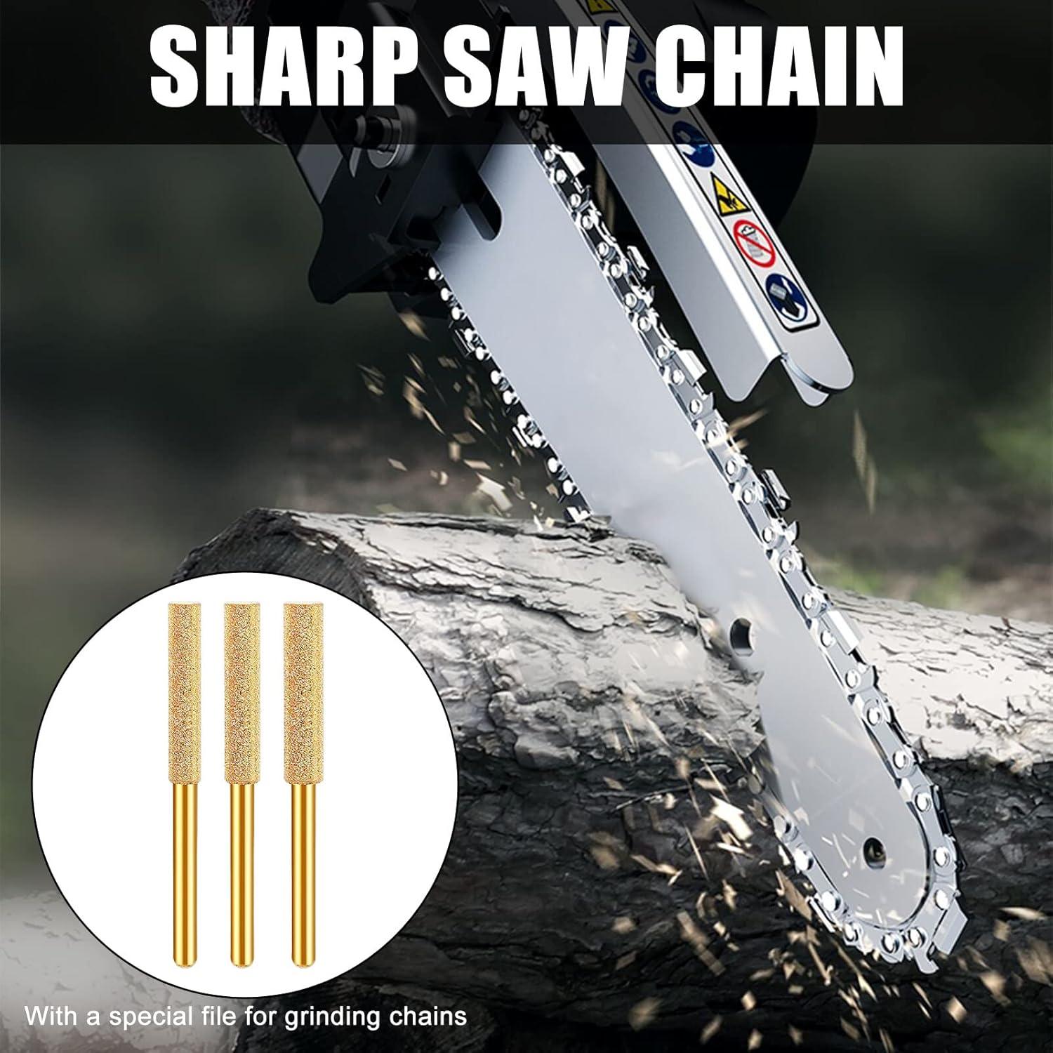 6 Zoll Kettensäge Sägeketten Set 5 Stück Antriebsglieder 3 Schärfer