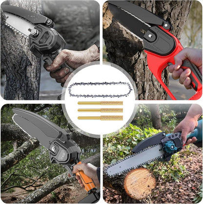 6 Zoll Kettensäge Sägeketten Set 5 Stück Antriebsglieder 3 Schärfer