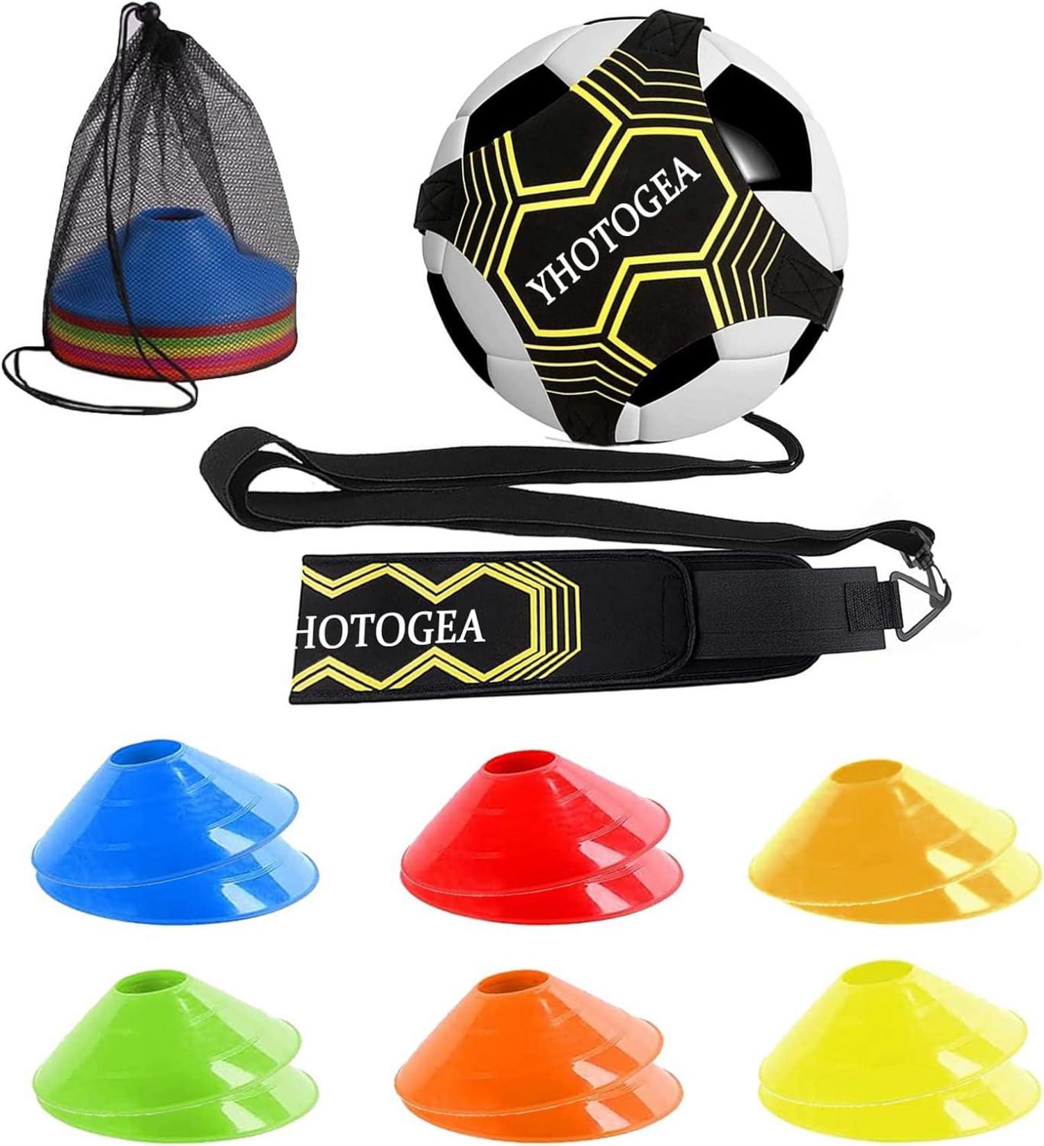 Fußball Trainingsset mit Hütchen und Ballgürtel