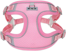 Hundegeschirr Atmungsaktiv Sicherheitsgeschirr Reflektierend Pink