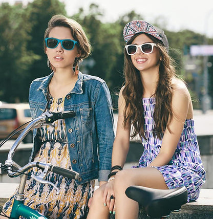 Bunte Sonnenbrille Set Neon Vintage Lustig Party Herren Damen 6er Pack