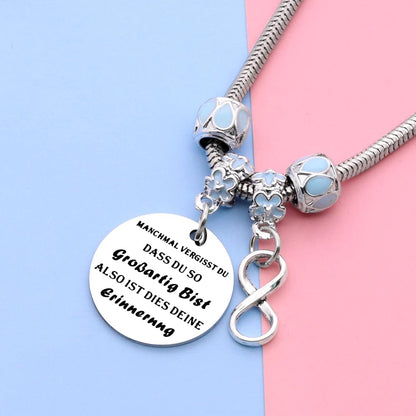 Inspirierendes Armband für Frauen, Geburtstagsgeschenk, beste Freundin, Mutter, Tochter, Kollegen