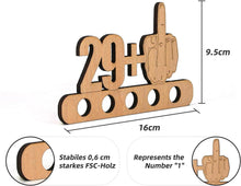 Lustiges Holz-Geldgeschenk zum 30. Geburtstag