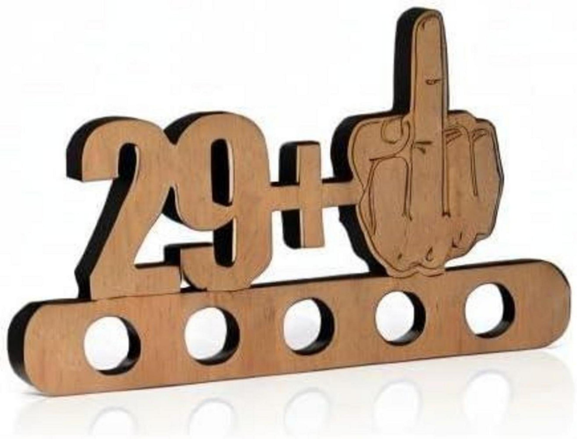 Giftota Lustiges 30. Geburtstag Holz Geldgeschenk 29+1 16x9.5cm - Geburtstags Jubiläum Gästebuch DIY Ideen - Geschenke Frauen Männer 30 Jahre