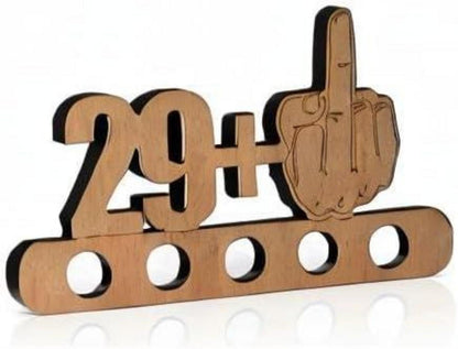 Giftota Lustiges 30. Geburtstag Holz Geldgeschenk 29+1 16x9.5cm - Geburtstags Jubiläum Gästebuch DIY Ideen - Geschenke Frauen Männer 30 Jahre