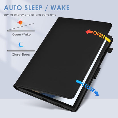 KATUMO Samsung Galaxy Tab A8 Schutzhülle 10,5 Zoll Leder Smart Folio Flip Cover