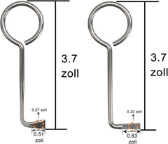 2er Set Profi Dietrich Buntbartschlüssel Universalöffner