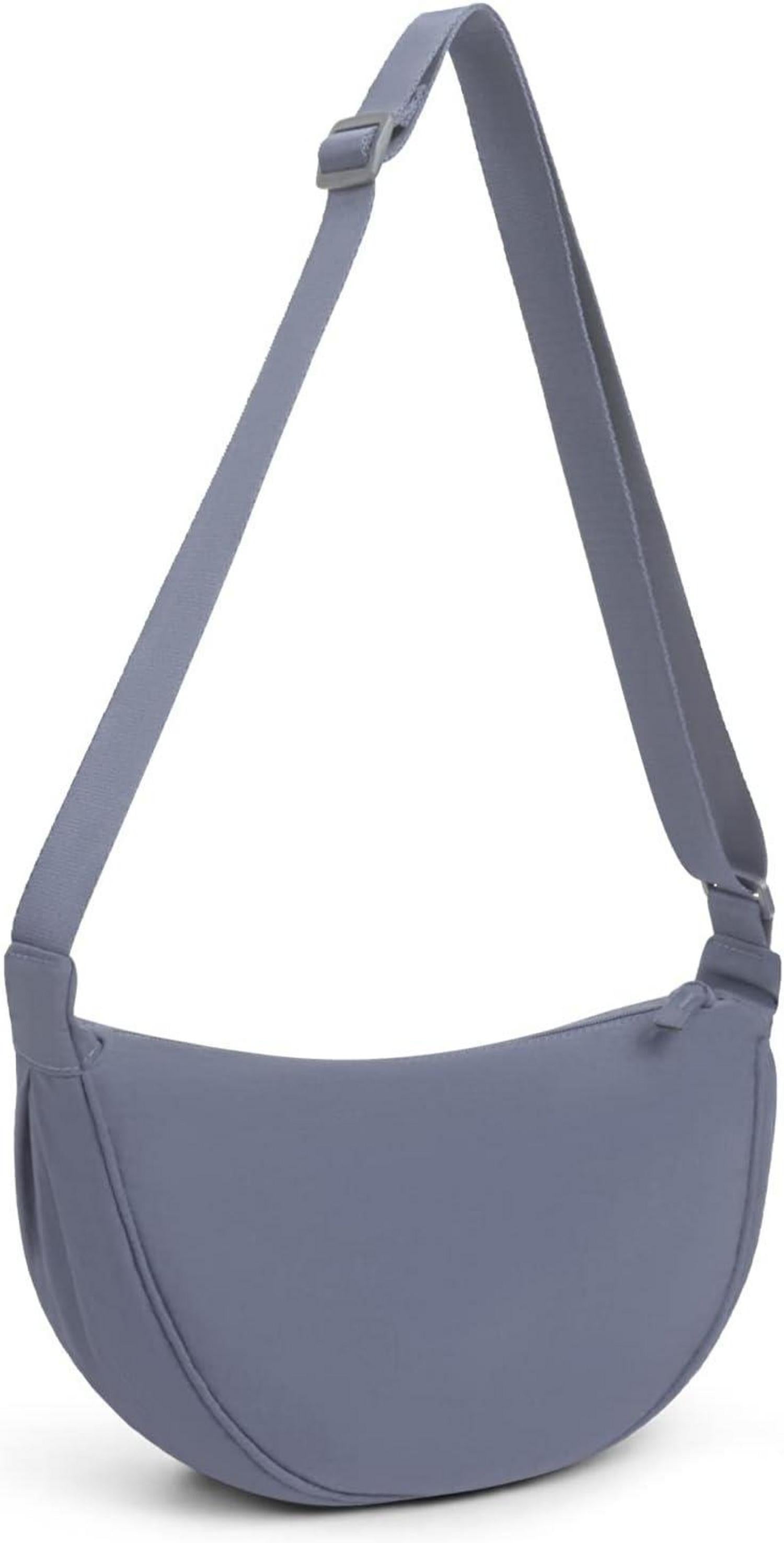 Halbmond Crossbody Schultertasche für Damen mit verstellbarem Gurt