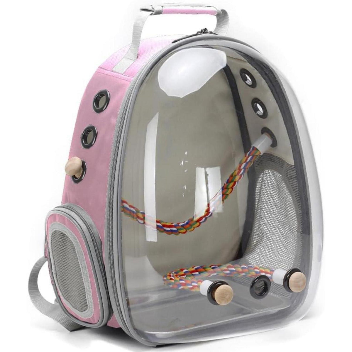 Vogel Rucksack Rosa - Komfortabler Transport für Ihren Vogel