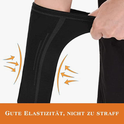 Volleyball Armschoner Kompression Schwarz M