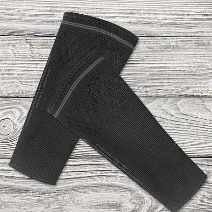Volleyball Armschoner Kompression Schwarz M