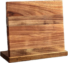 Magnetischer Holz Messerblock für Besteck Lagerung & Display