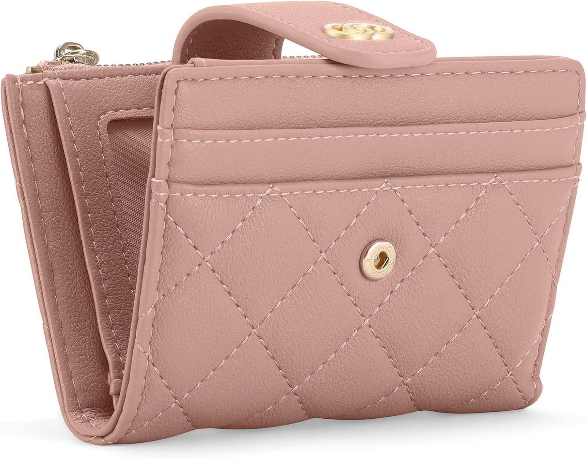 GAEKEAO RFID Geldbörse Damen Leder Mini Slim Wallet Geschenke für