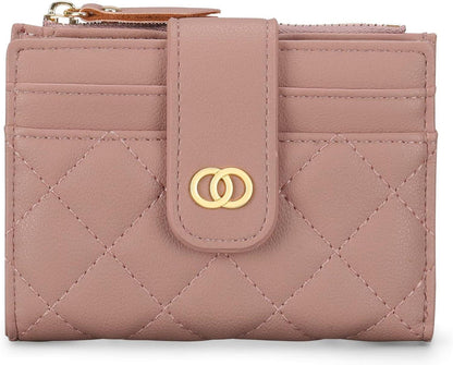 Damen Geldbörse RFID Leder Portmonee Geschenk Slim Wallet Blau