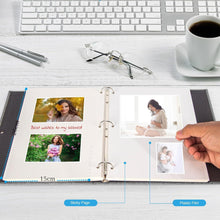 AIOR Fotoalbum Selbstklebend 60 Seiten DIY Scrapbook