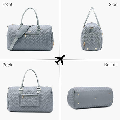 LOVEVOOK Damen Reisetasche Weekender Sporttasche mit