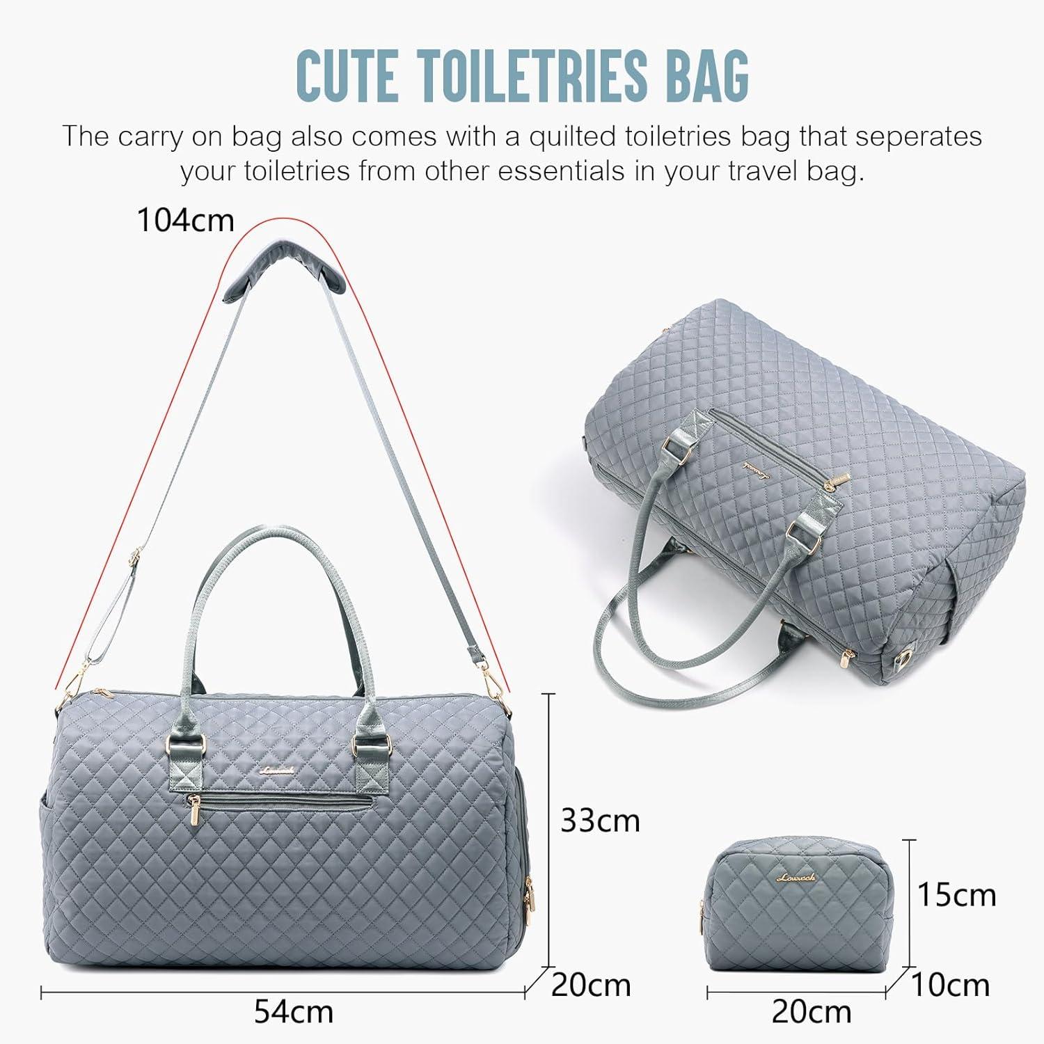 Reisetasche Damen Weekender Sporttasche Kliniktasche Geburt Handgepäck