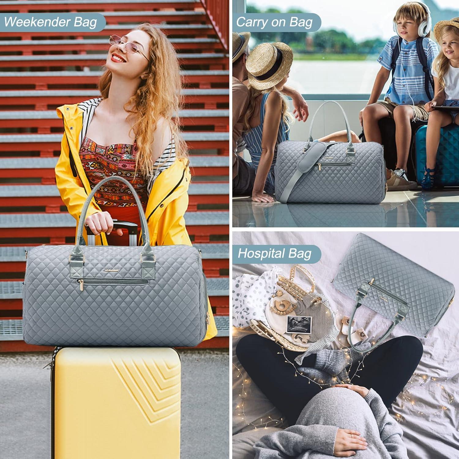 Reisetasche Damen Weekender mit Nassfach