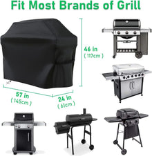 Grillabdeckung wasserdicht UV-Schutz reißfest 145x61x117CM