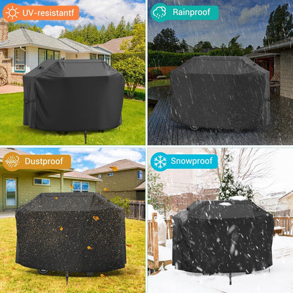 Grill Abdeckung 147x61x122cm Wasserdicht 600D Oxford BBQ Cover