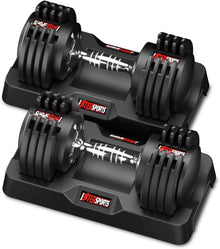 Verstellbare Hanteln 12kg/18kg Pair rutschfester Griff 5