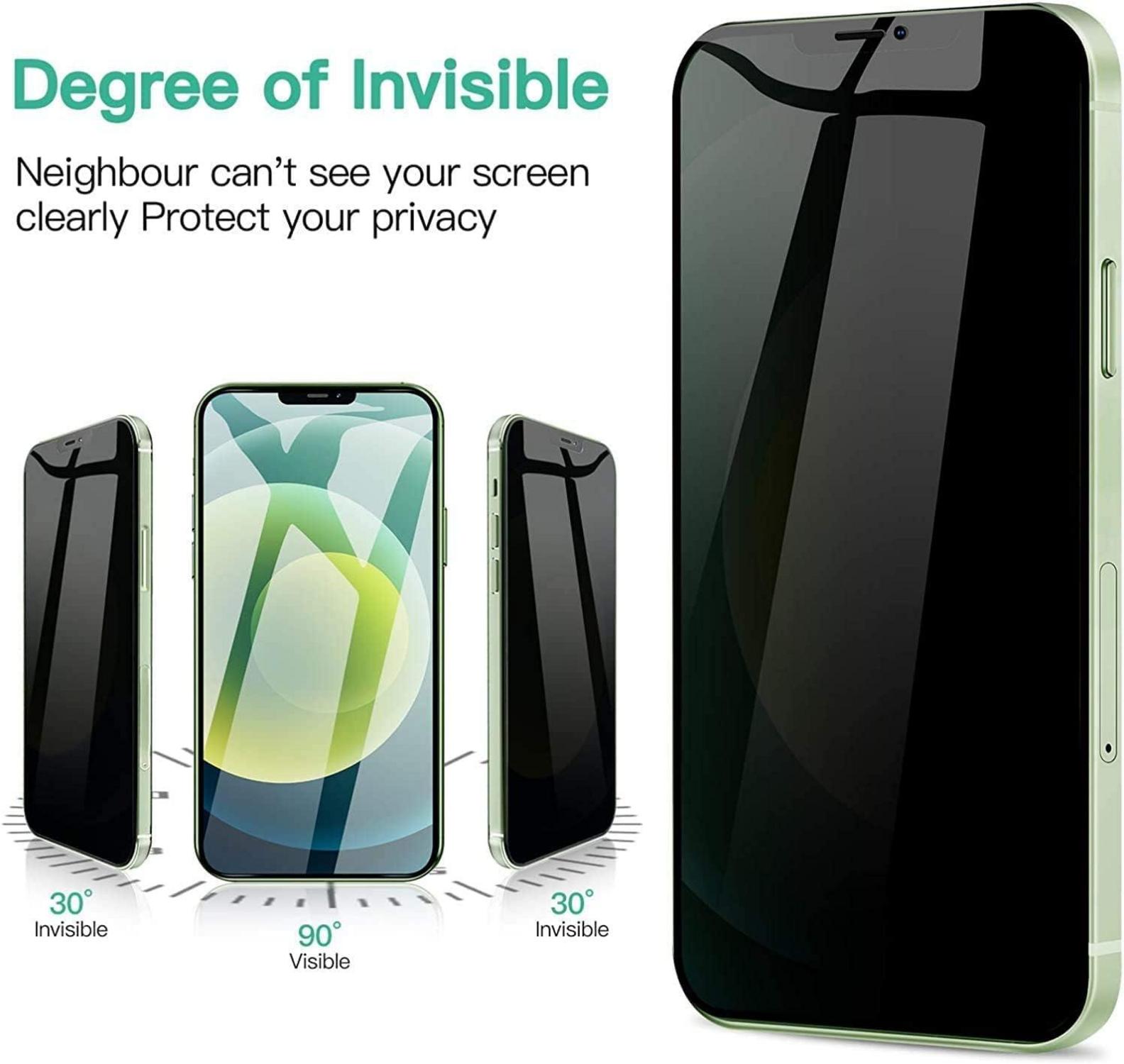 Panzerglasfolie Xiaomi Redmi Note 12 5G Sichtschutz 2er Pack
