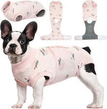 Hundebody Nach Op und Kastration, Atmungsaktiver Leckschutz Hund, Rosa