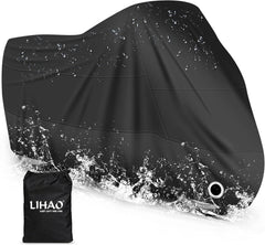 Motorrad Abdeckplane Wasserdicht Winterfest 190T 245x105x125cm