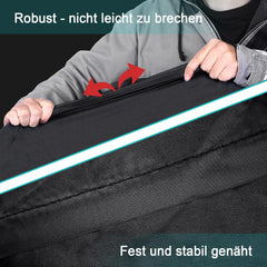Motorrad Abdeckplane 190T Wasserdicht Winterfest 245x105x125cm