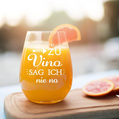 Joymaking Weingläser mit Gravur Spruch Personalisiert Geschenk